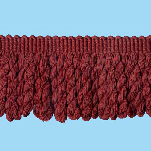 54565 Fringe Bullion 100mm Burgundy