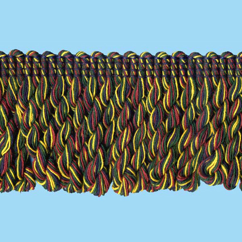 54569 Fringe Bullion 100mm Burg Old Gold Bot Navy