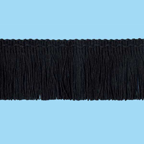 54587 Fringe Cut 50mm Black