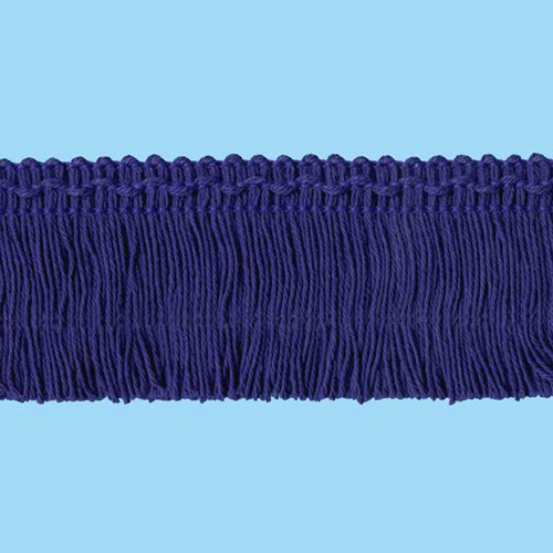 54595 Fringe Cut 50mm Lapis Blue