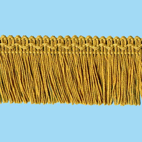 54610 Fringe Cut 75mm Curry