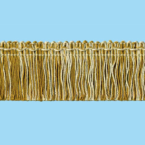 54611 Fringe Cut 75mm Natural Gold