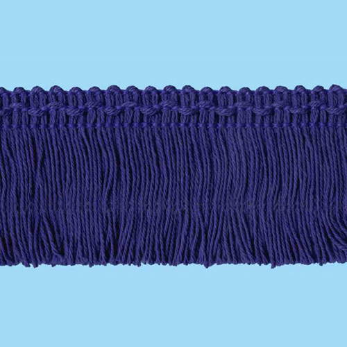54618 Fringe Cut 75mm Lapis Blue