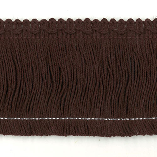 54619 Fringe Cut 75mm Brown