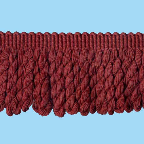 54642 Fringe Bullion 150mm Burgundy
