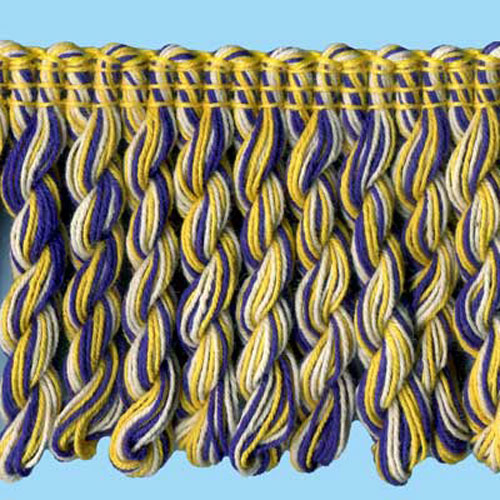 54657 Fringe Bullion 150mm Dyel Light Blue Natural