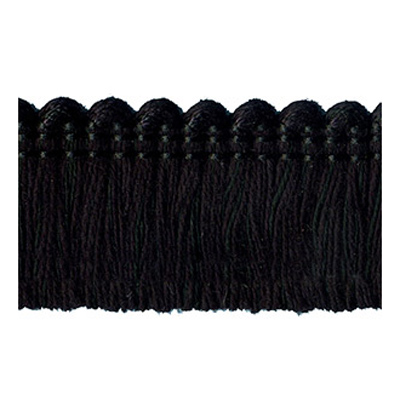 54689 Fringe Ruche 30mm Black