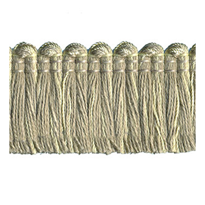 54690 Fringe Ruche 30mm Beige