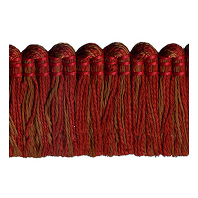 54703 Fringe Ruche 30mm Terracotta