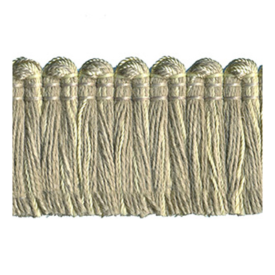 54715 Fringe Ruche 38mm Beige
