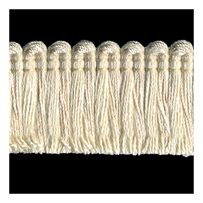 54721 Fringe Ruche 38mm Rich Cream