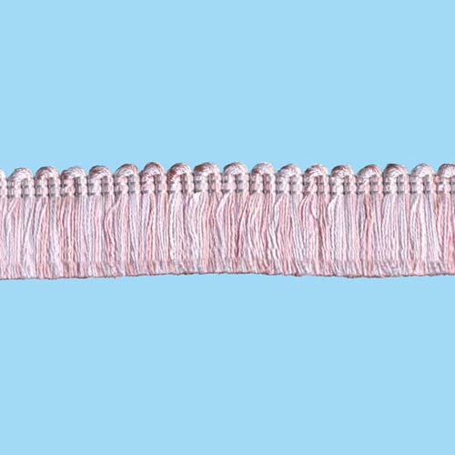 54729 Fringe Ruche 38mm Pink