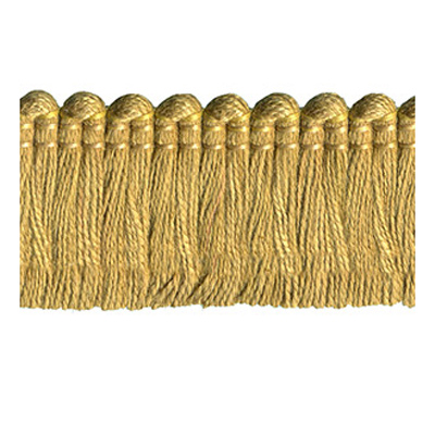 54732 Fringe Ruche 38mm Sandlewood