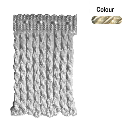 54746 Fringe Bullion 100mm Rich Cream