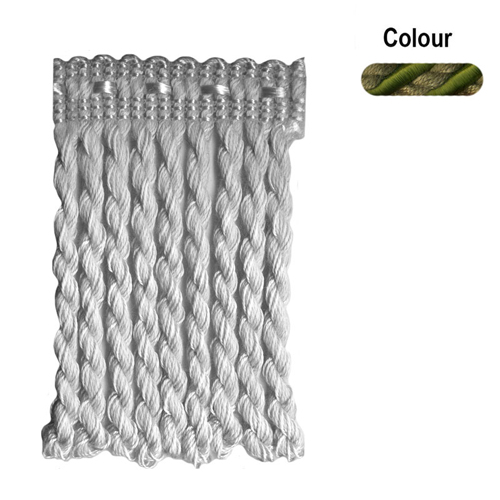 54752 Fringe Bullion 100mm Kahki