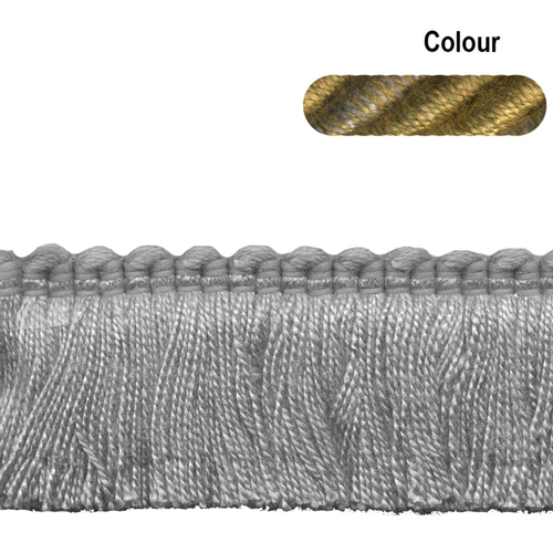 54865 Fringe Ruche 40mm Multi
