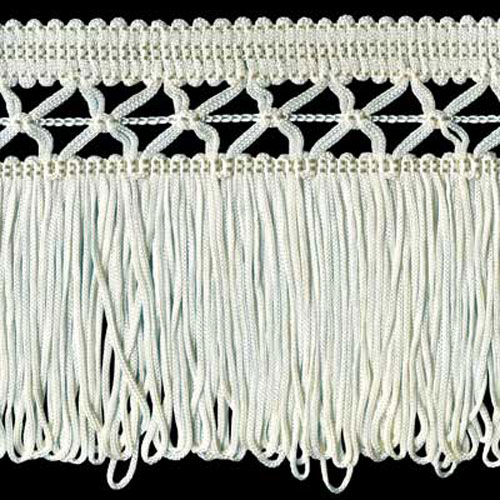 54953 Fringe Ruche 110mm Cream