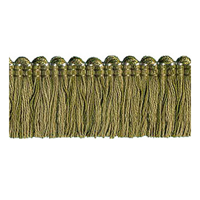 54992 Fringe Ruche 40mm Khaki