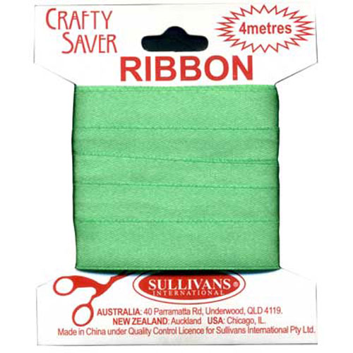 55389 Ribbon Satin 16mm Emerald