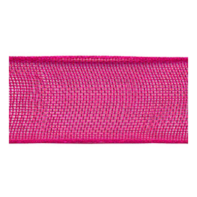 55641 Ribbon Organza 12mm Hot Pink