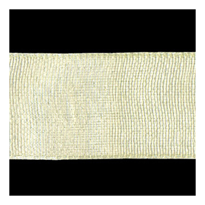 55644 Ribbon Organza 20mm Light Yellow