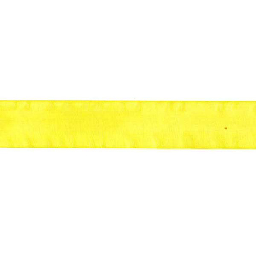 55721 Ribbon Organza 25mm Yellow