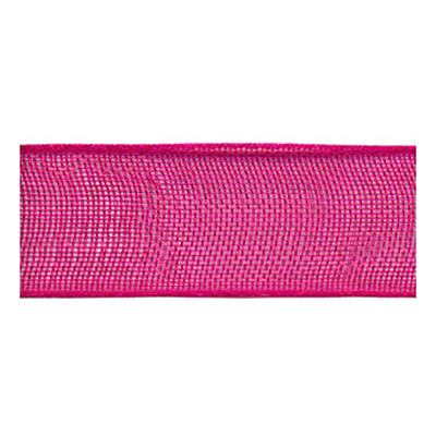 55795 Ribbon Organza 6mm Hot Pink