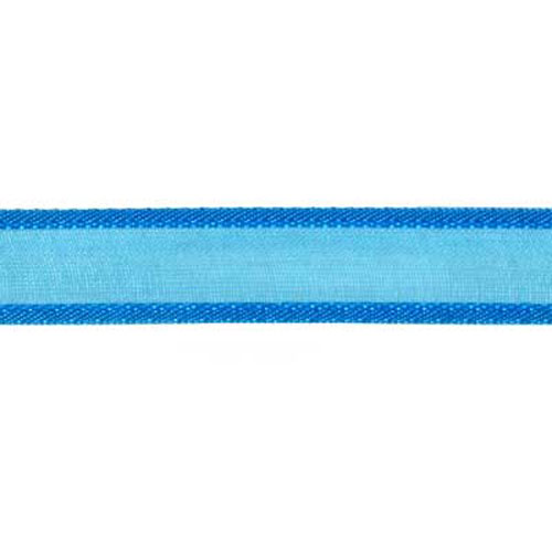 55894 Ribbon Organza 12mm Blue
