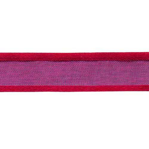 55896 Ribbon Organza 12mm Hot Pink