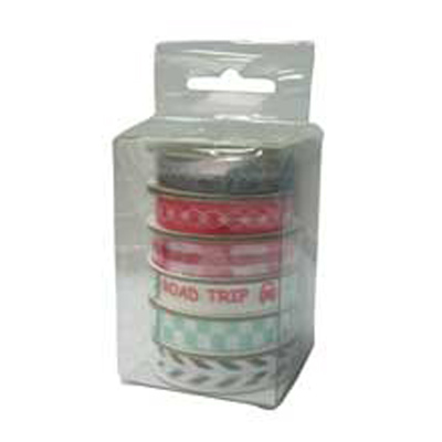 56084 Ribbon Distinctive 10mmx1.2 M Assorted