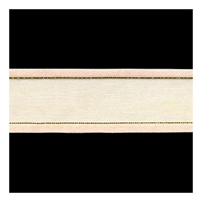 56126 Ribbon Organza 25mm Cream