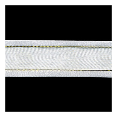 56142 Ribbon Organza 20mm Light Grey