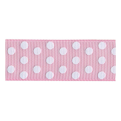 56217 Ribbon Grosgrain 25mm Light Pink