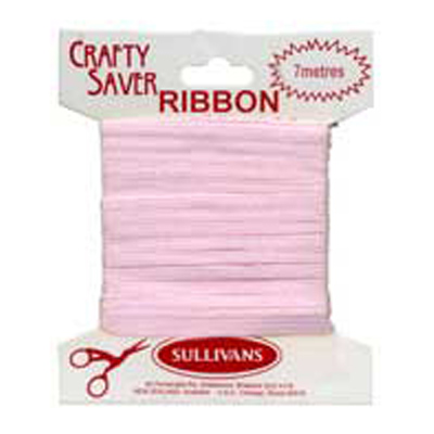 56295 Ribbon Satin 3mm Pale Pink