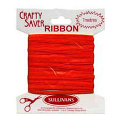 56298 Ribbon Satin 3mm Red