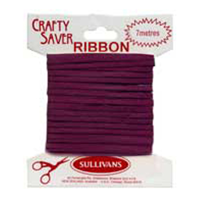 56299 Ribbon Satin 3mm Wine