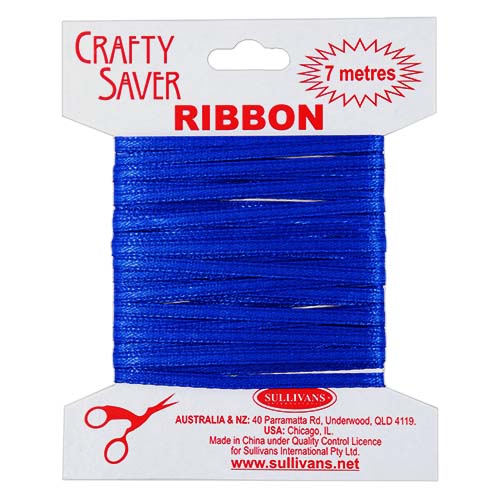56303 Ribbon Satin 3mm Royal