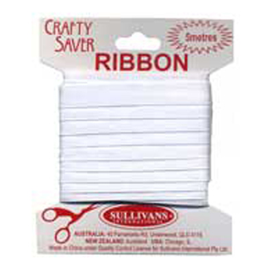 56320 Ribbon Satin 10mm White