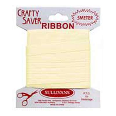 56321 Ribbon Satin 10mm Cream