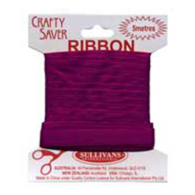 56327 Ribbon Satin 10mm Wine