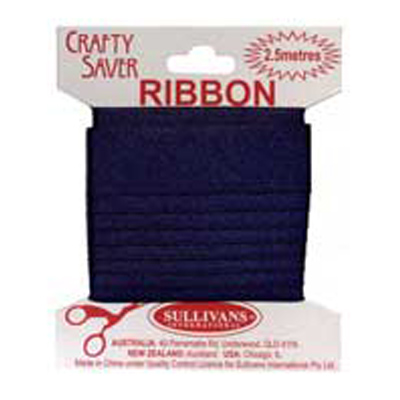 56360 Ribbon Satin 25mm Navy