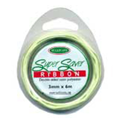 56400 Ribbon Satin 3mm Jade Green