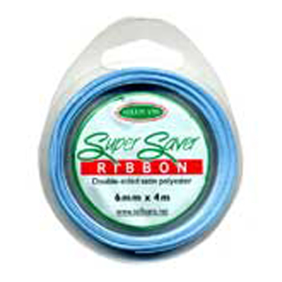 56407 Ribbon Satin 6mm Baby Blue