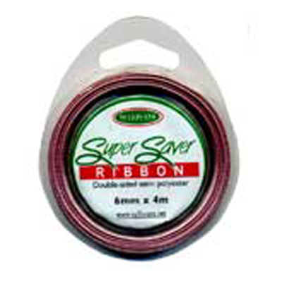 56408 Ribbon Satin 6mm Dusty Rose