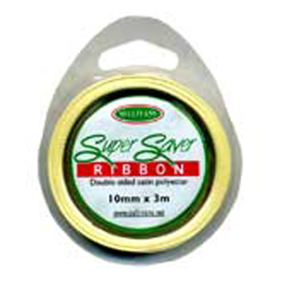 56417 Ribbon Satin 10mm Baby Lemon