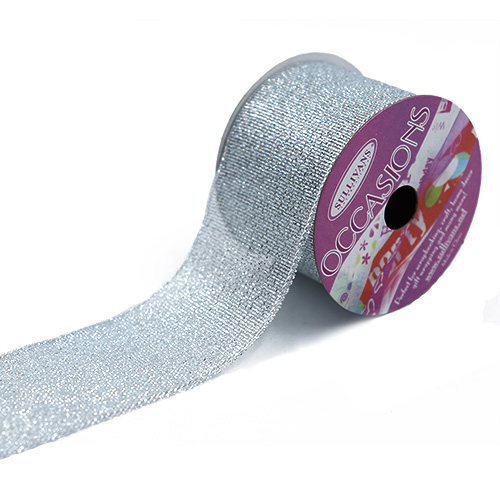 56533 Ribbon Organza 38mm White