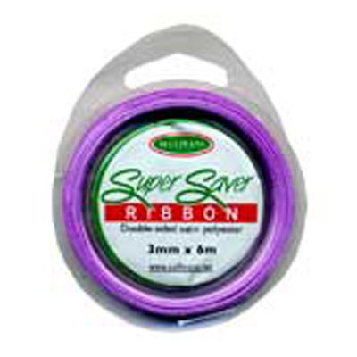 56887 Ribbon Satin 3mm Lilac