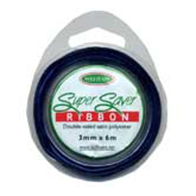 56888 Ribbon Satin 3mm Navy