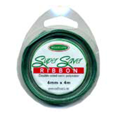 56909 Ribbon Satin 6mm Emerald