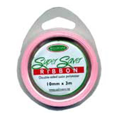 56919 Ribbon Satin 10mm Pink